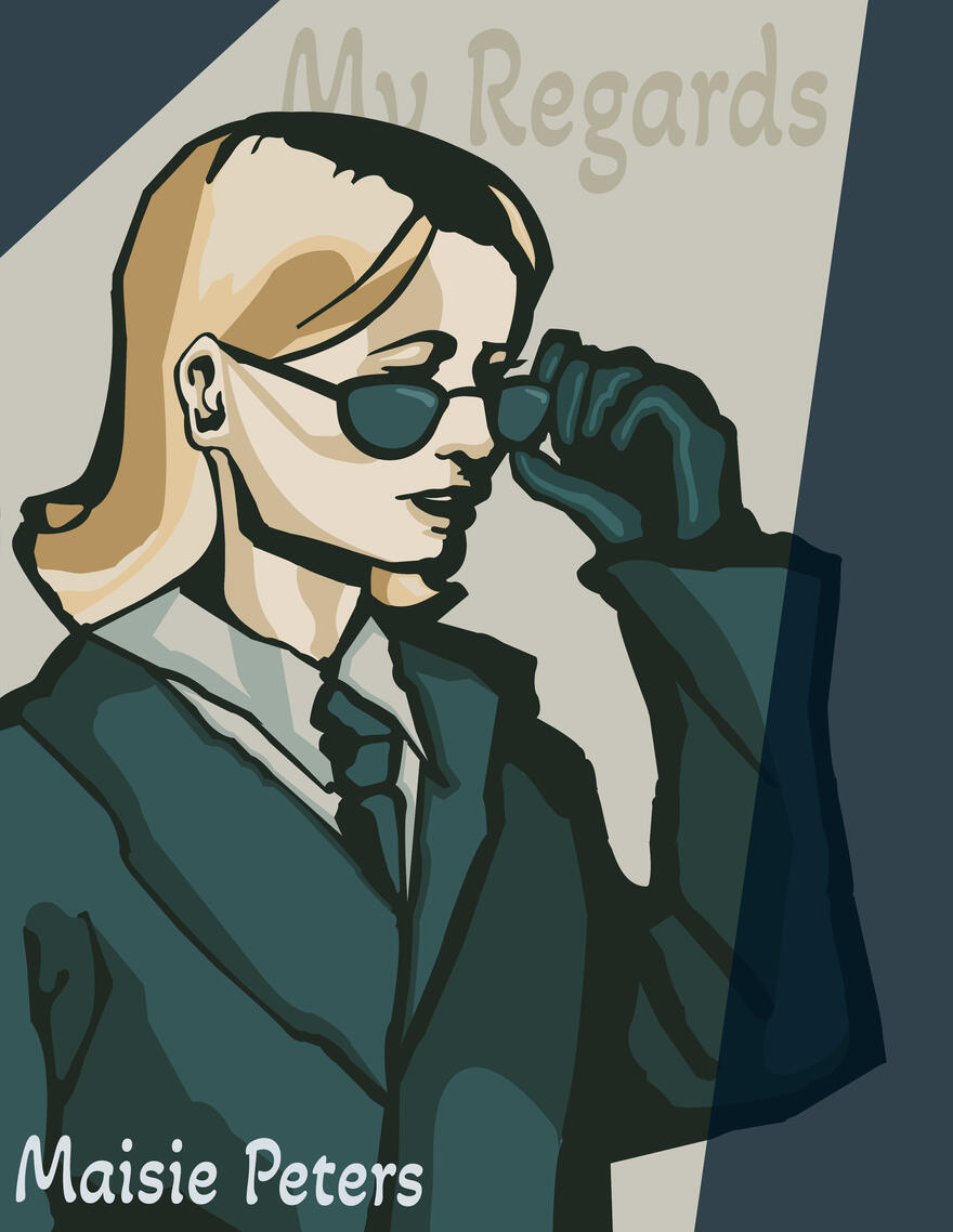 "My Regards" Maisie Peters Music Video Poster "My Regards" Maisie Peters Music Video Poster