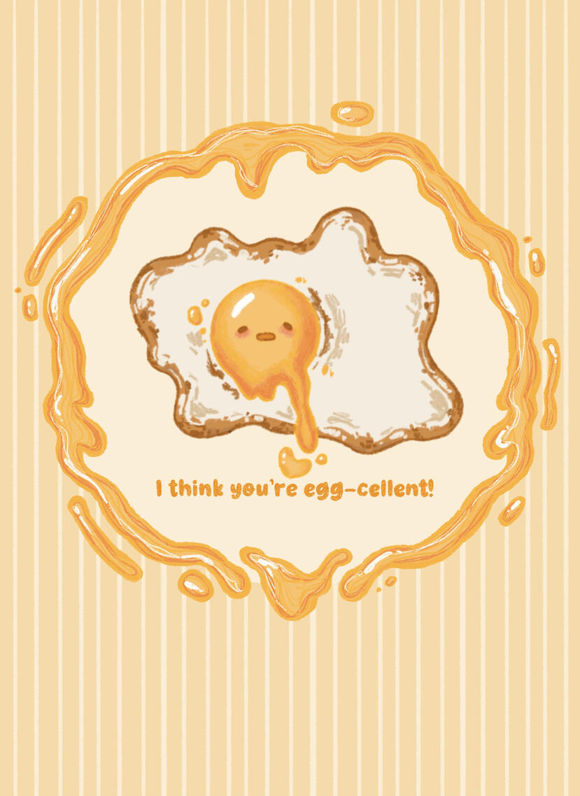 Egg Greeting Card Egg Greeting Card