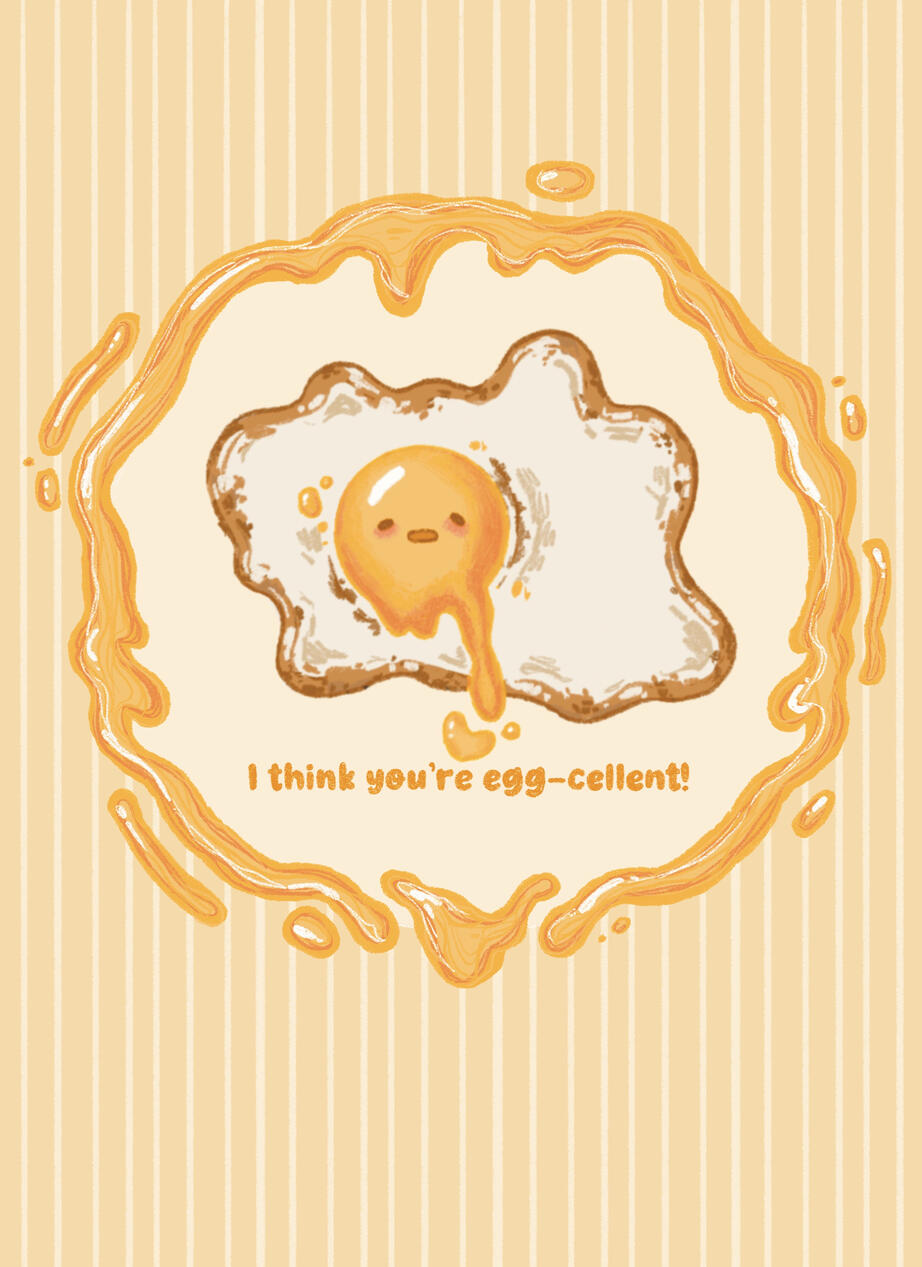 Egg Greeting Card Egg Greeting Card